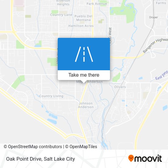 Oak Point Drive map