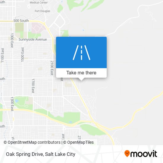 Oak Spring Drive map