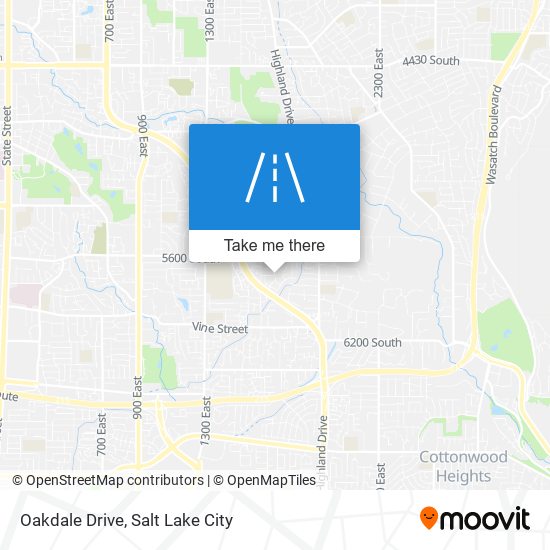 Oakdale Drive map