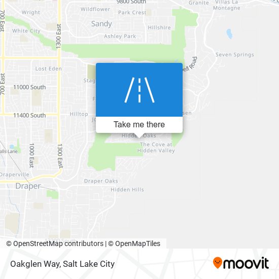 Oakglen Way map