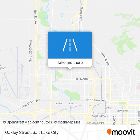 Oakley Street map