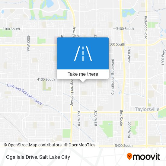 Mapa de Ogallala Drive