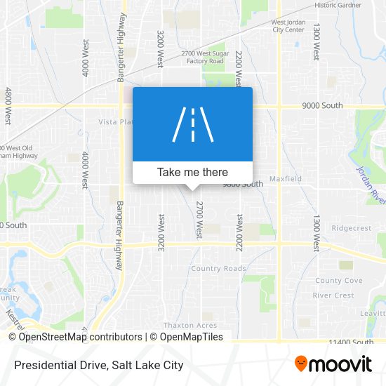 Presidential Drive map