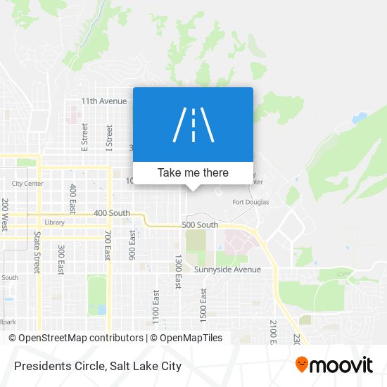 Mapa de Presidents Circle