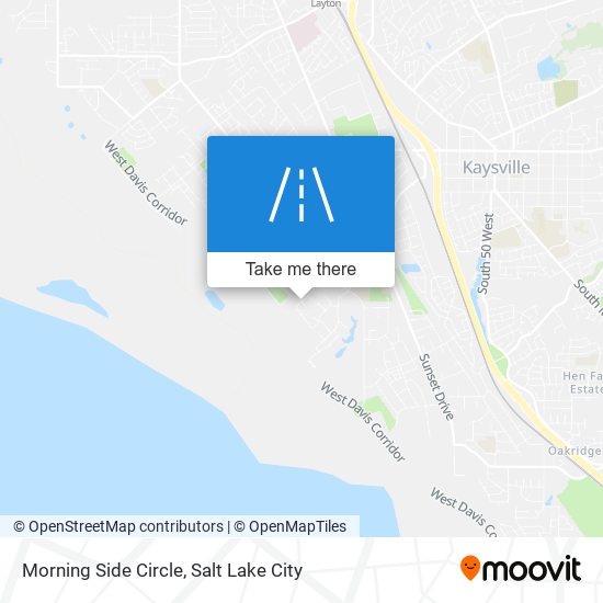 Morning Side Circle map