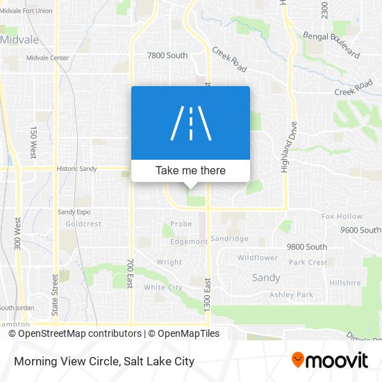 Morning View Circle map