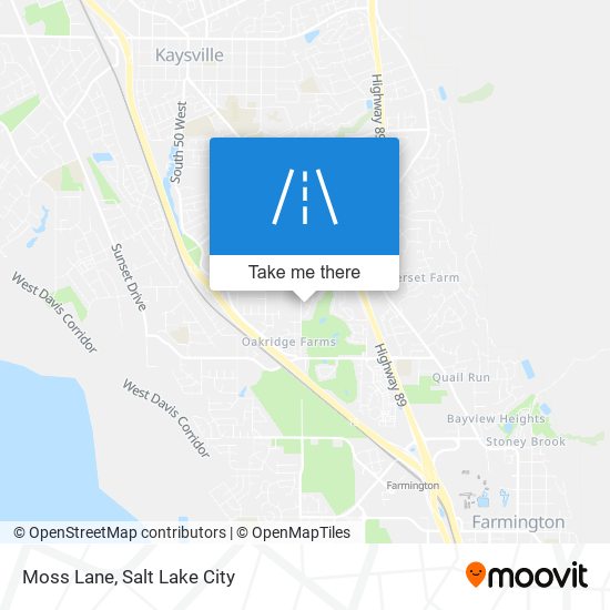 Mapa de Moss Lane