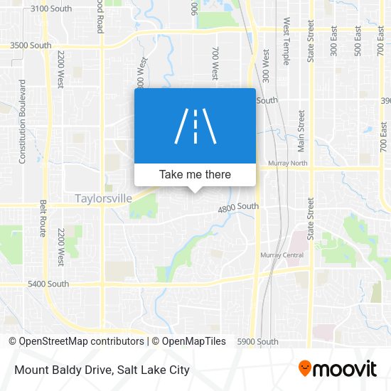 Mount Baldy Drive map