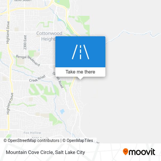Mountain Cove Circle map