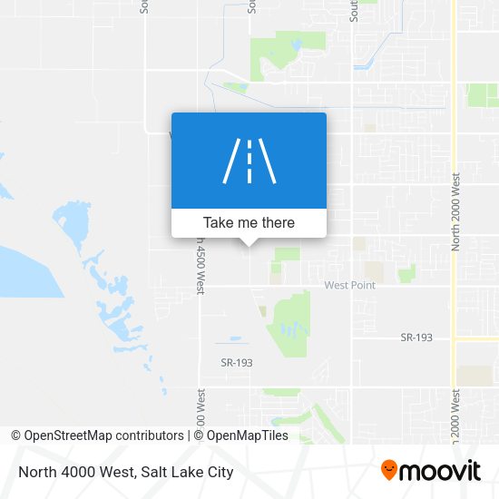 Mapa de North 4000 West