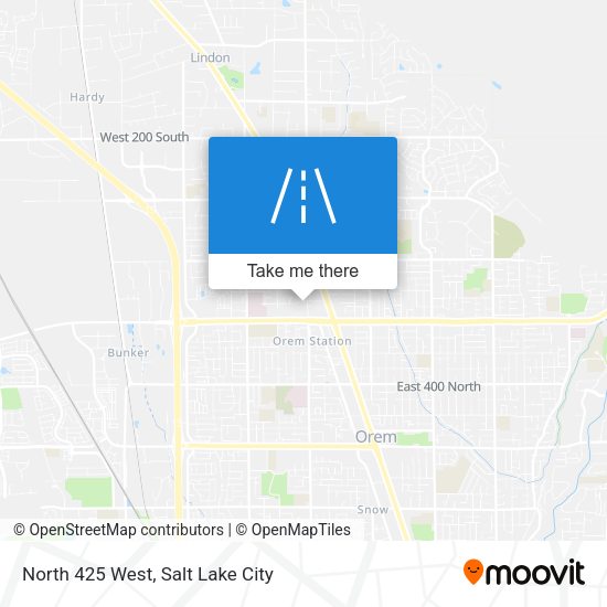 North 425 West map