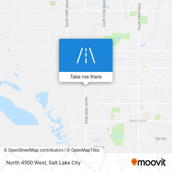 Mapa de North 4500 West