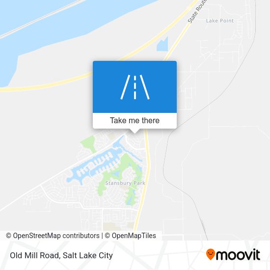 Old Mill Road map