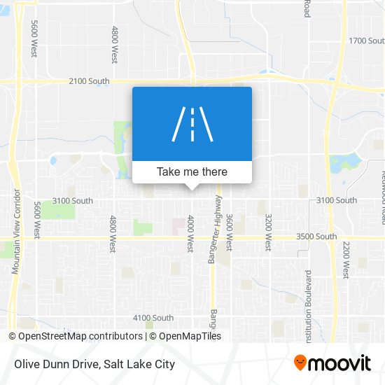 Olive Dunn Drive map