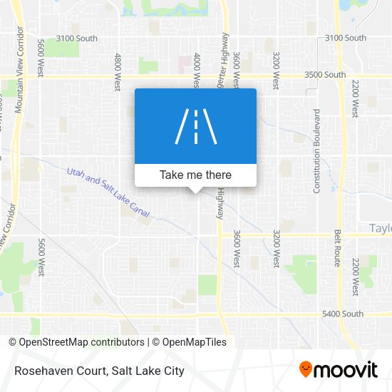 Rosehaven Court map