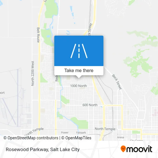 Rosewood Parkway map