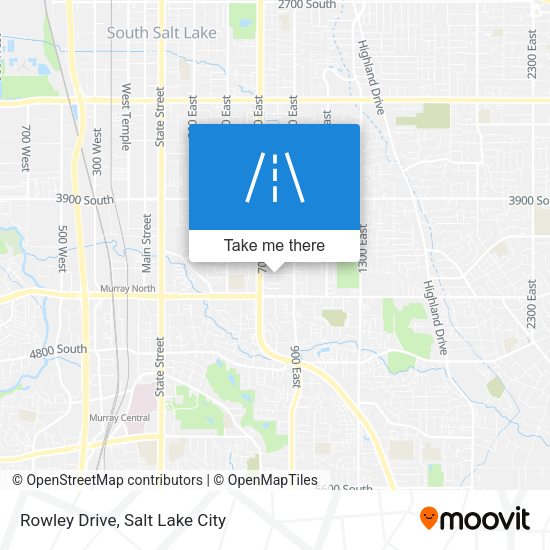 Mapa de Rowley Drive