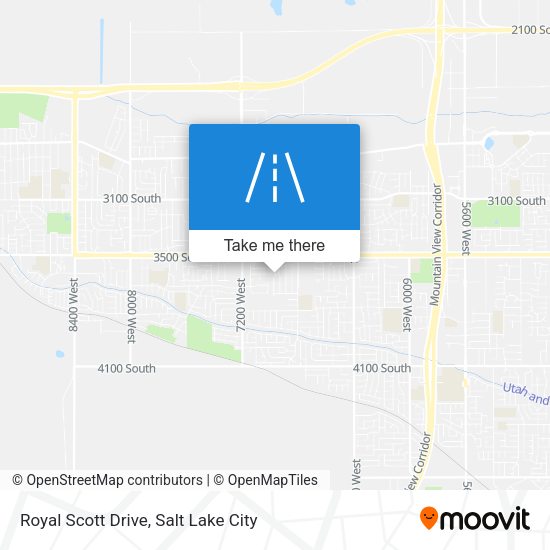 Royal Scott Drive map