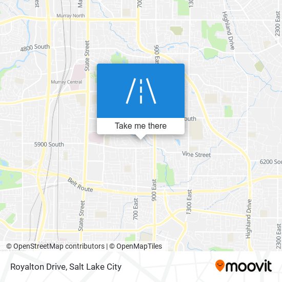 Royalton Drive map