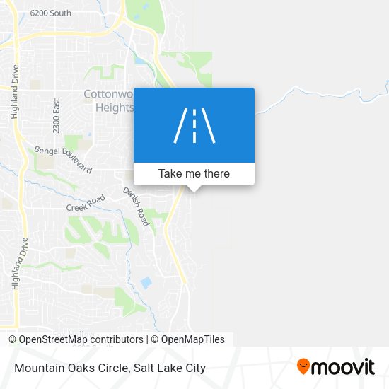 Mapa de Mountain Oaks Circle