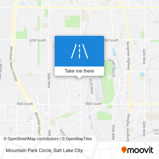 Mountain Park Circle map