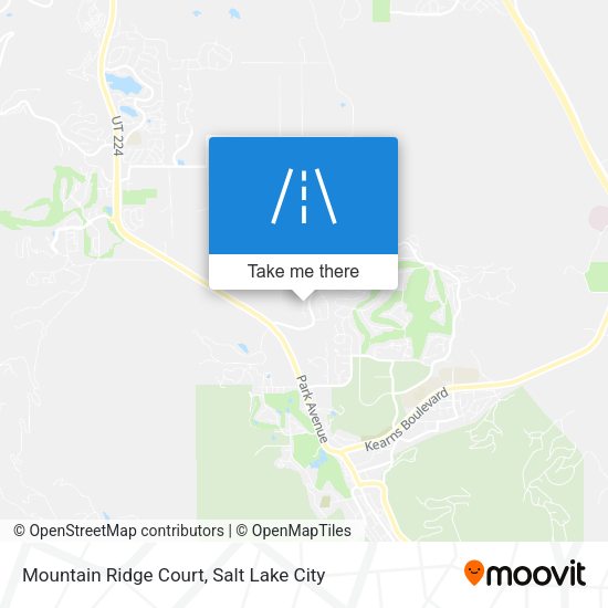 Mountain Ridge Court map