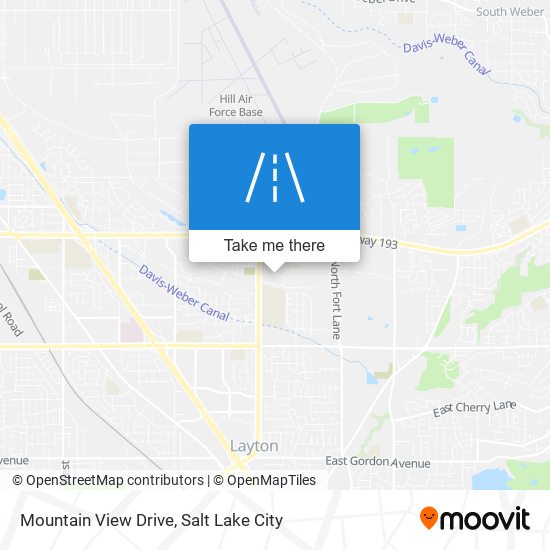 Mapa de Mountain View Drive