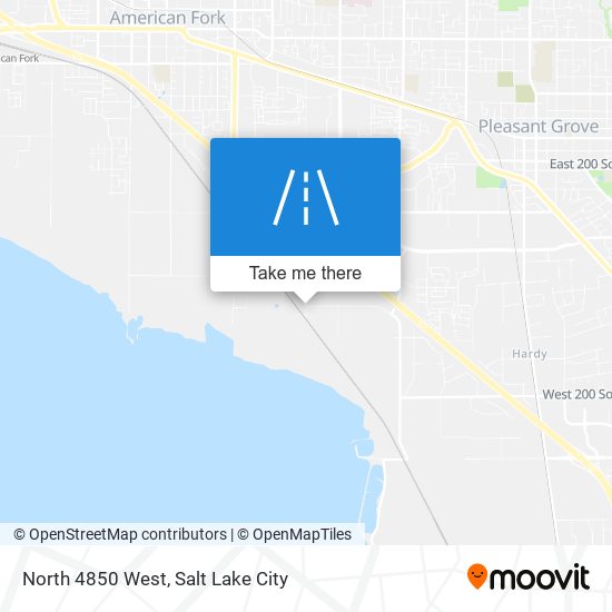 Mapa de North 4850 West