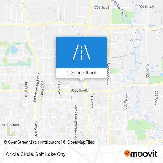 Oriole Circle map