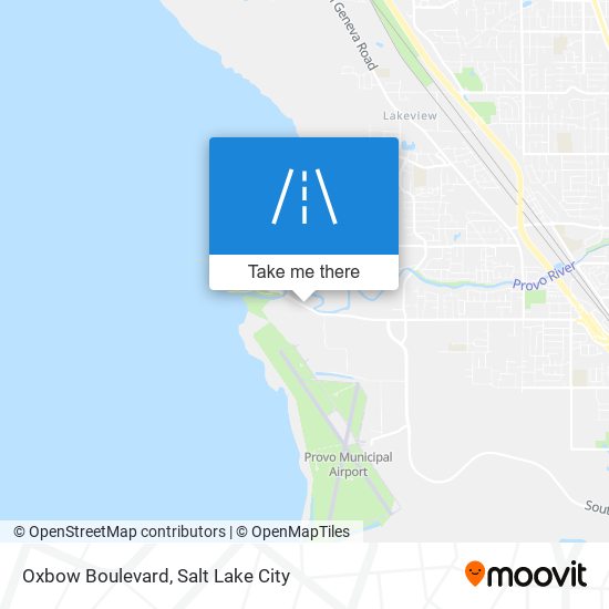 Oxbow Boulevard map
