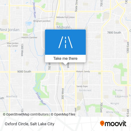 Mapa de Oxford Circle