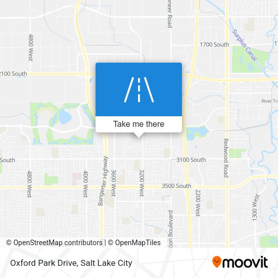 Mapa de Oxford Park Drive