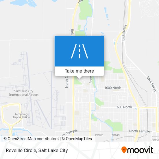 Mapa de Reveille Circle
