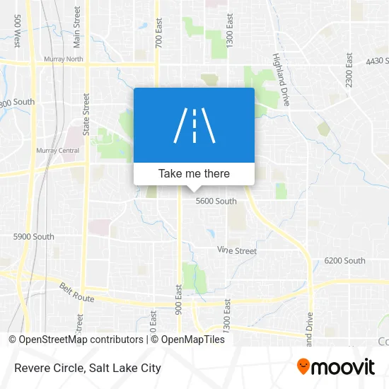 Revere Circle map