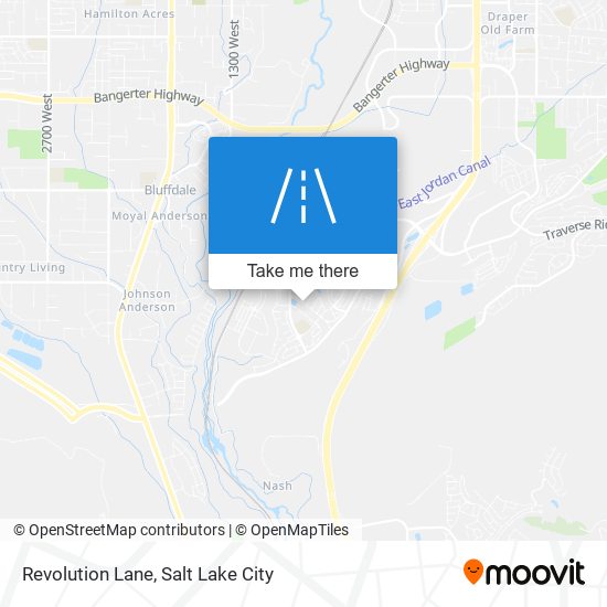 Revolution Lane map