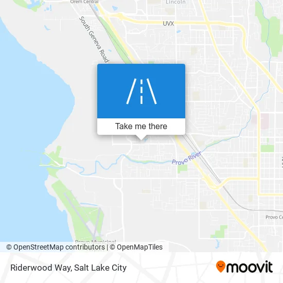 Riderwood Way map