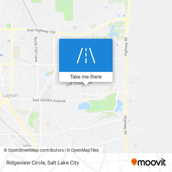 Ridgeview Circle map