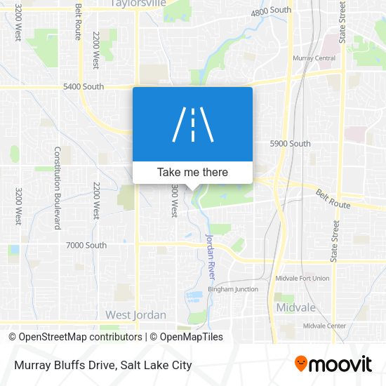 Murray Bluffs Drive map
