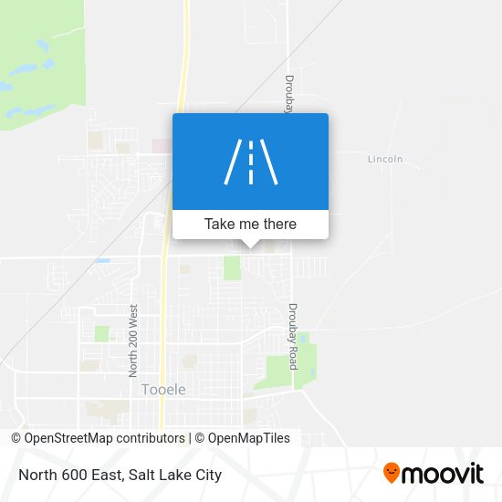 Mapa de North 600 East