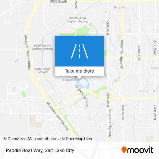 Mapa de Paddle Boat Way