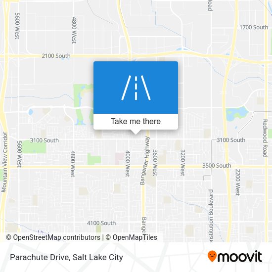 Parachute Drive map
