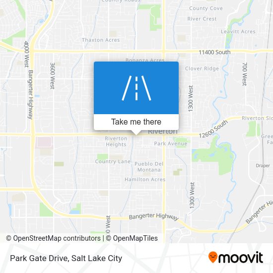 Mapa de Park Gate Drive