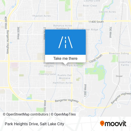 Mapa de Park Heights Drive