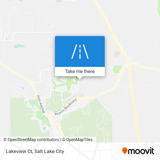 Lakeview Ct map