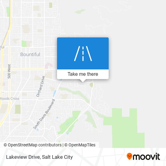 Lakeview Drive map