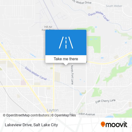 Mapa de Lakeview Drive