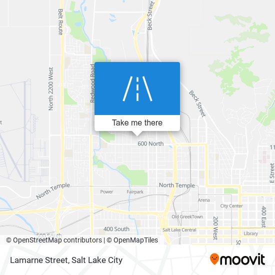 Lamarne Street map