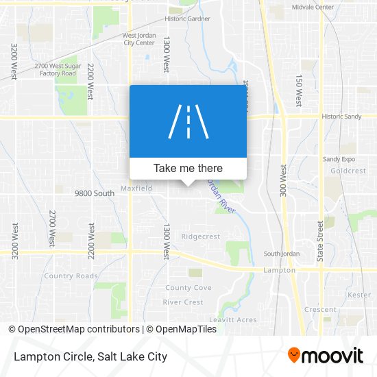 Lampton Circle map