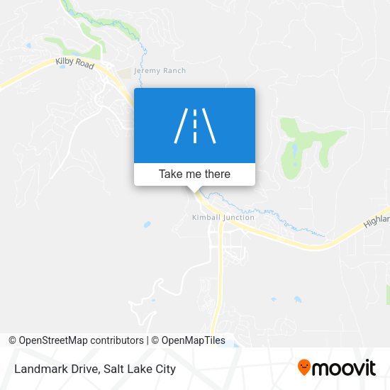 Landmark Drive map