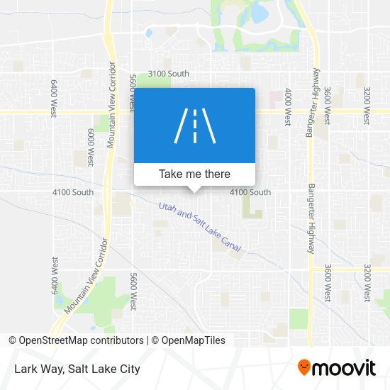 Mapa de Lark Way